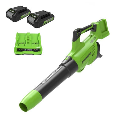 GREENWORKS 48 VOLT (2X24 VOLT) ACCU BLADBLAZER