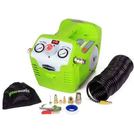 GREENWORKS 40 VOLT ACCU COMPRESSOR