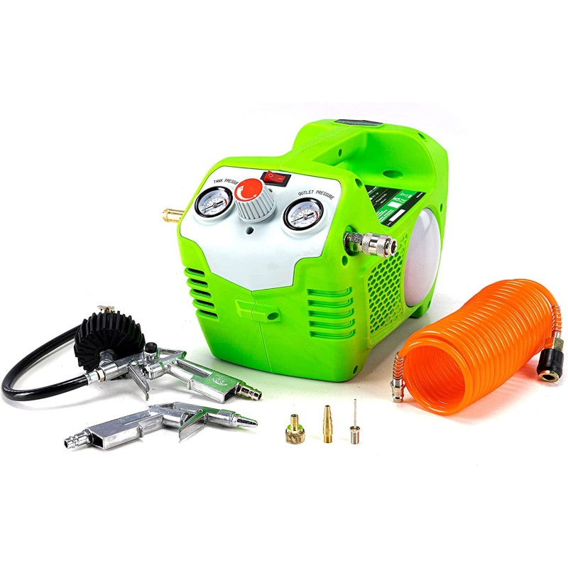 GREENWORKS 40 VOLT ACCU COMPRESSOR