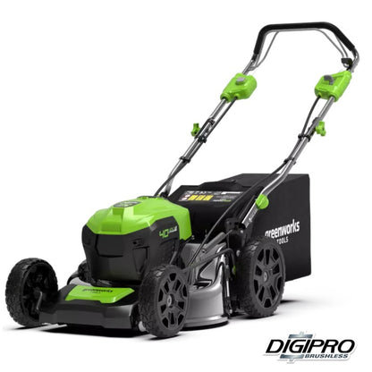 GREENWORKS 40 VOLT ACCU MAAIER 46 CM MAAIBREEDTE (ZELFRIJDEND)