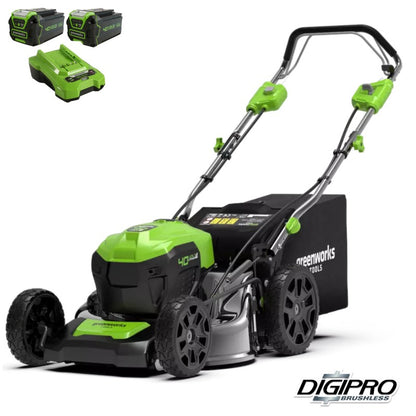 GREENWORKS 40 VOLT ACCU MAAIER 46 CM MAAIBREEDTE (ZELFRIJDEND)