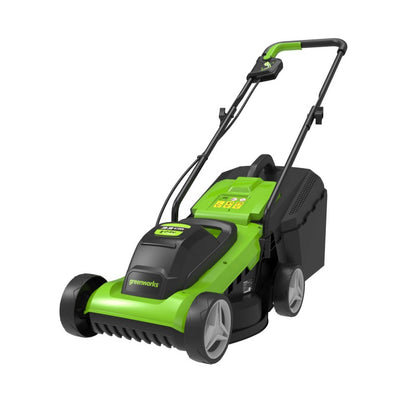 GREENWORKS 24 VOLT ACCU MAAIER (33CM)