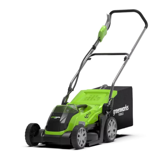 GREENWORKS 40 VOLT ACCU MAAIER 35 CM MAAIBREEDTE