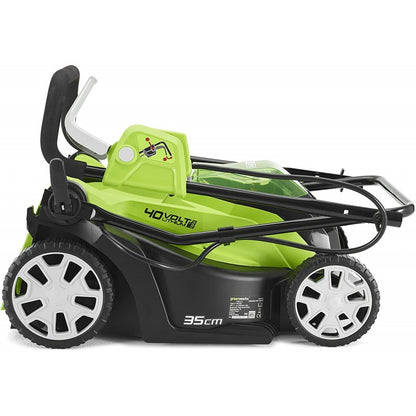 GREENWORKS 40 VOLT ACCU MAAIER 35 CM MAAIBREEDTE