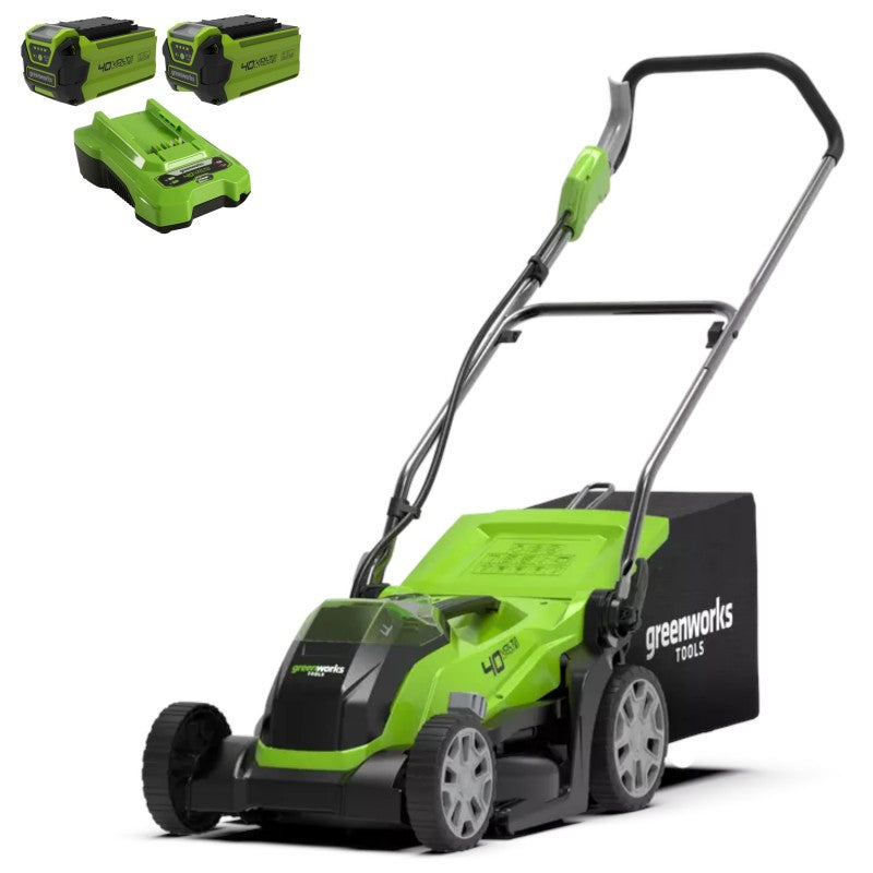 GREENWORKS 40 VOLT ACCU MAAIER 35 CM MAAIBREEDTE