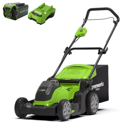 GREENWORKS 40 VOLT ACCU MAAIER 41 CM MAAIBREEDTE