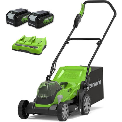 GREENWORKS 48 VOLT (2X24 VOLT) ACCU MAAIER (36 CM)