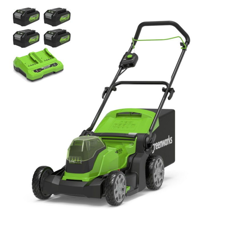 GREENWORKS 48 VOLT (2X24 VOLT) ACCU MAAIER (41 CM)