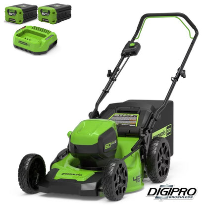 GREENWORKS 60 VOLT ACCU MAAIER 46 CM MAAIBREEDTE