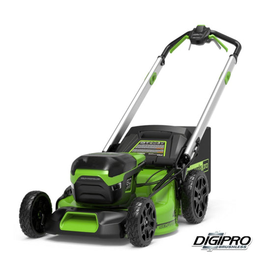 GREENWORKS 60 VOLT ACCU MAAIER 46 CM MAAIBREEDTE (ZELFRIJDEND)