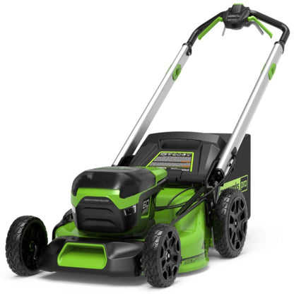 GREENWORKS 60 VOLT ACCU MAAIER 46 CM MAAIBREEDTE (ZELFRIJDEND)