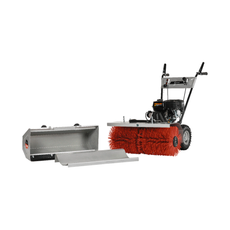 Lumag veegmachine en sneeuwruimer KM600N | 60cm borstelbreedte