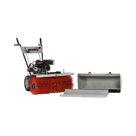 Lumag veegmachine en sneeuwruimer KM600N | 60cm borstelbreedte